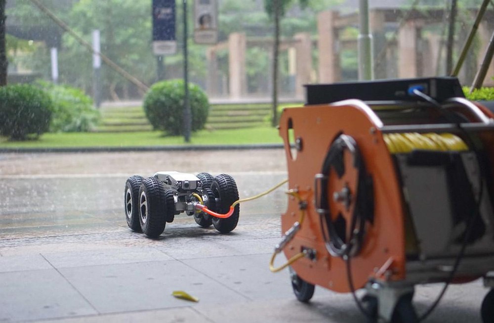 285金山花苑管道检测机器人