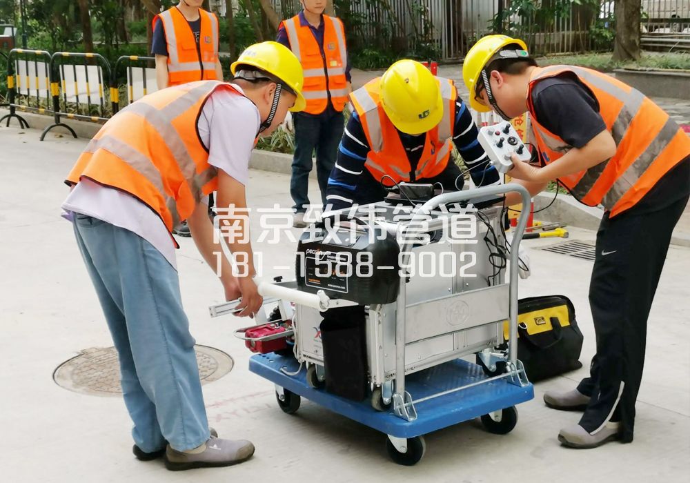 368金山花苑市政管道检测